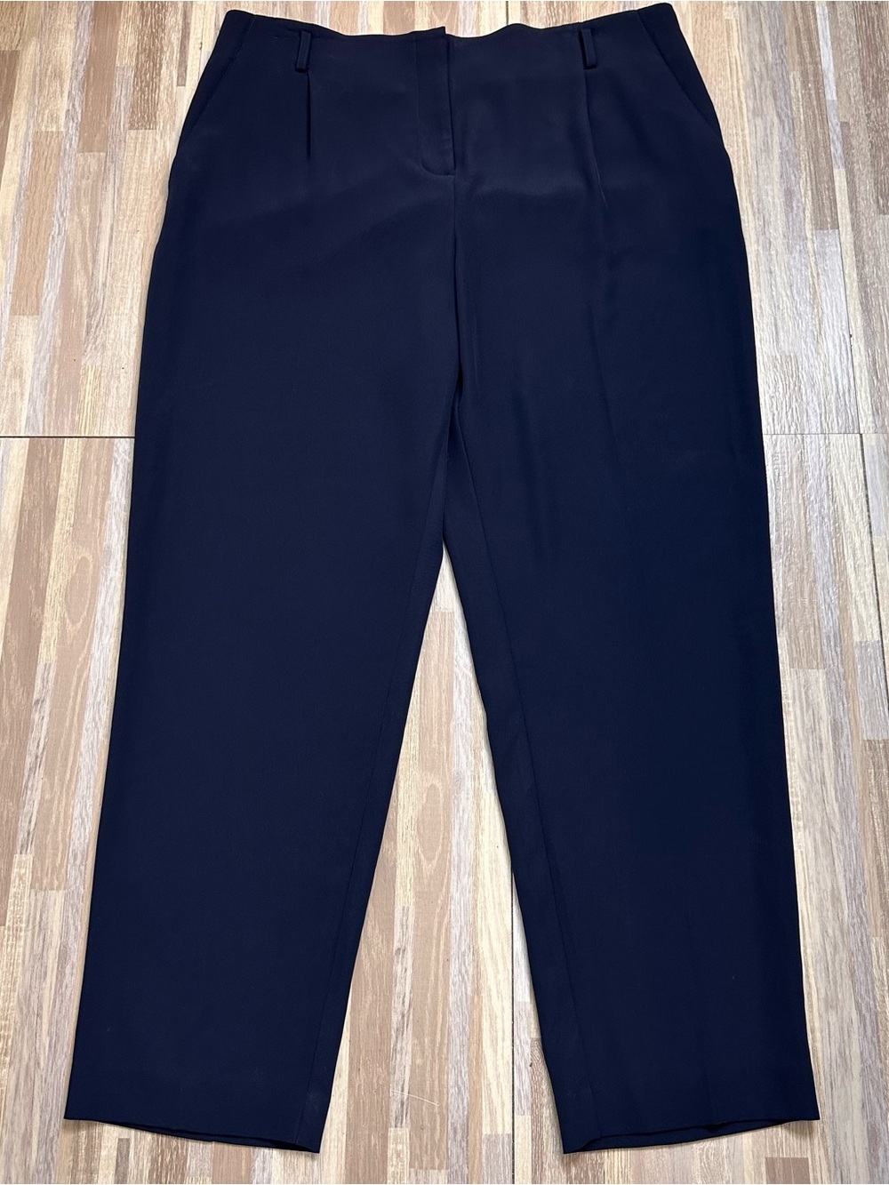 Calvin Klein Black Straight-Leg Dress Pants Women’s Size 14